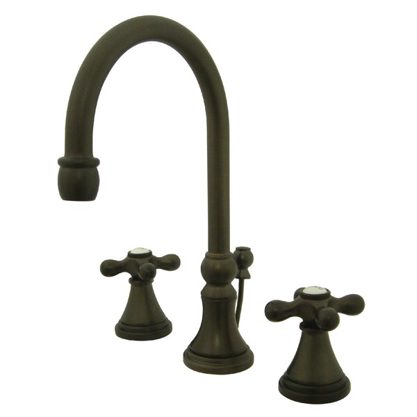 8" Widespread Bathroom Faucet, Oil Rubbed Bronze